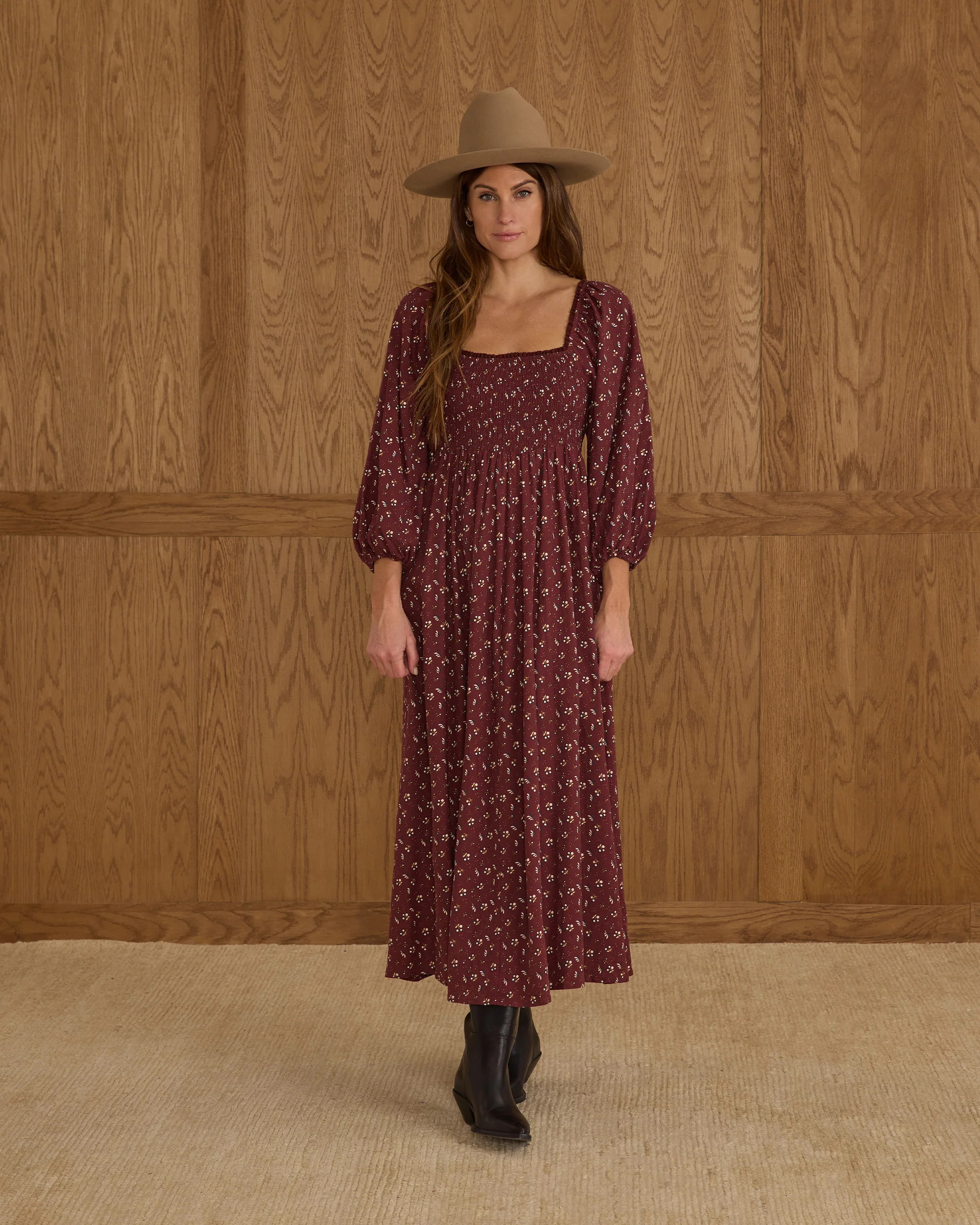 Della Dress | Harvest Berry | Rylee + Cru