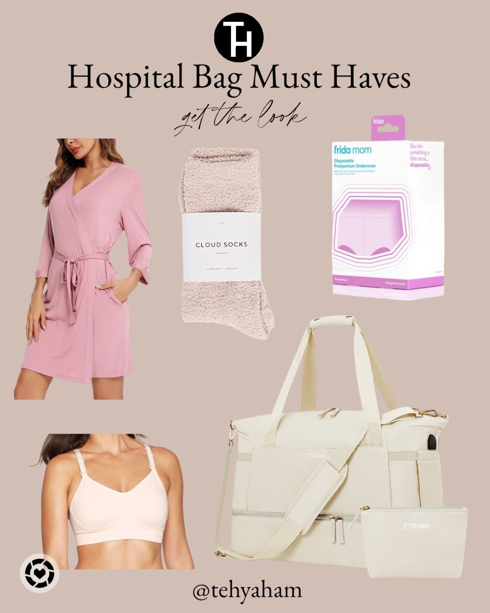 Hospital bag must haves for baby’s arival 

#LTKbaby #LTKbump #LTKfamily