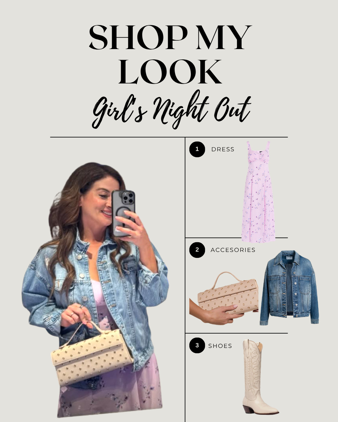 My outfit for a girl's night out to the movies!  

 #LTKootd #LTKOver40