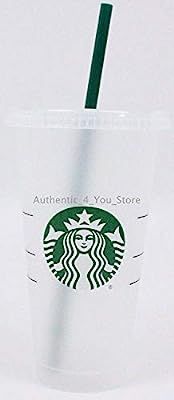 Starbucks Siren Logo Reusable Plastic Cold Cup, 24 fl oz | Amazon (US)