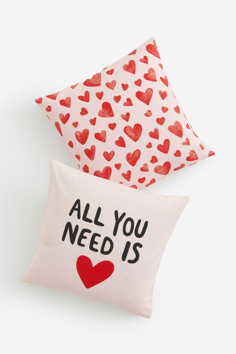 2-pack Cushion Covers | H&M (US + CA)