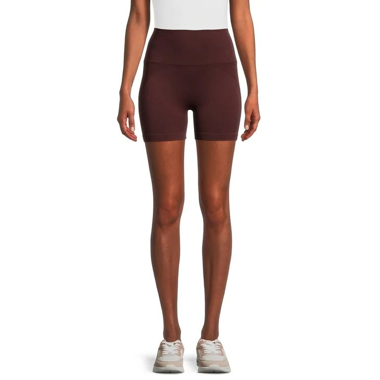 Avia Women’s Seamless Contour Bike Shorts, 5" Inseam, Sizes XS-XL | Walmart (US)