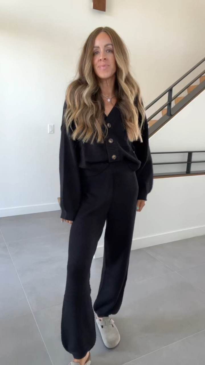 The cutest sweater set! I got it in multiple colors! Wearing a small!

#LTKSeasonal