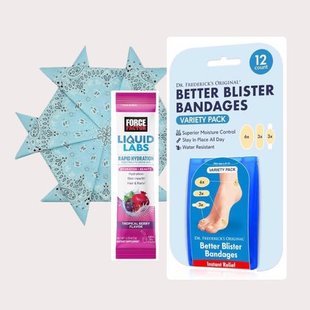 summer backpacking trip | Colorado backpacking | hiking trip | miscellaneous buys

blister bandage variety pack | hydration packs - similar to LMNT, (both sweetened with stevia) but less salty tasting/half the price | bandana multipack 




#LTKhome #LTKtravel #LTKfitness