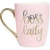 Sweet Water Decor Pink Boss Lady Mug | Gift For Boss Pink Mug Pink Coffee Mugs Boss Lady Girl Bos... | Amazon (US)