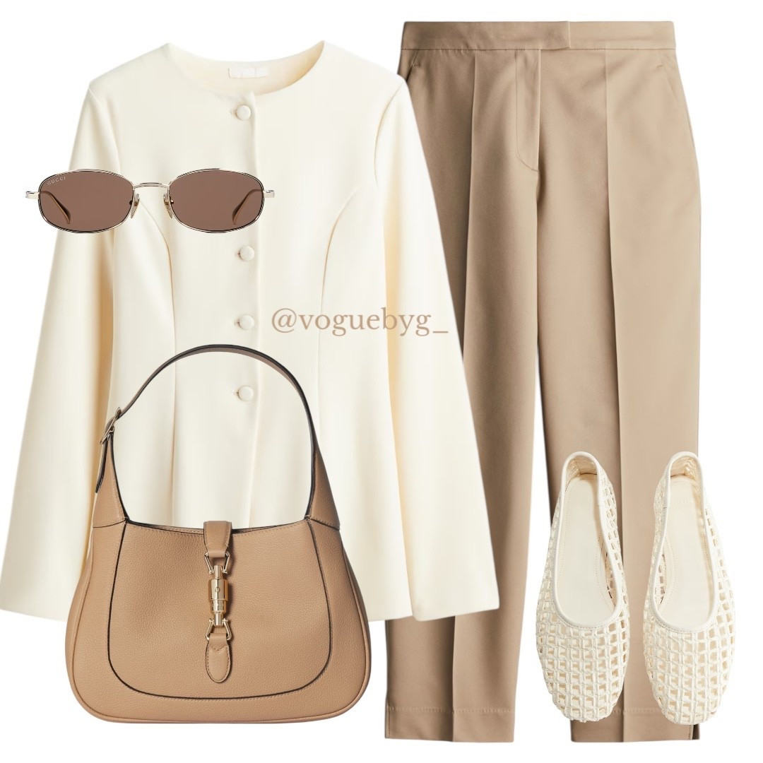 Inlove with this versatile interlock blazer. Perfect to pair with pants, a skirt or even over a dress 🤍

#LTKsummer #LTKcanada #LTKworkwear