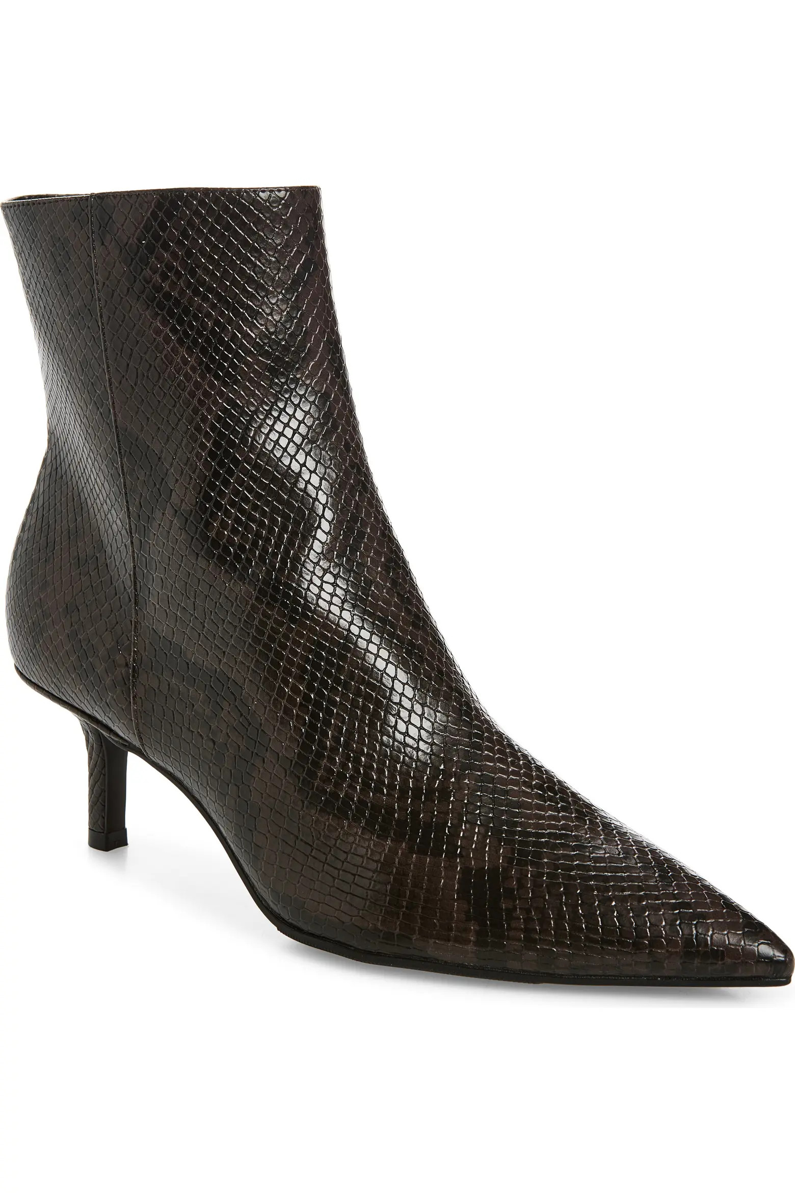Open Edit Ember Faux Leather Short Boot (Women) | Nordstrom | Nordstrom
