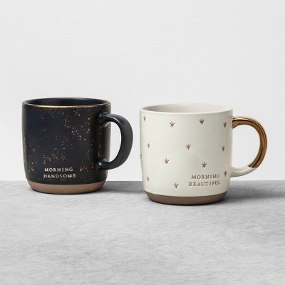 2pk Mug Hello Handsome / Hello Beautiful - Hearth & Hand™ with Magnolia | Target