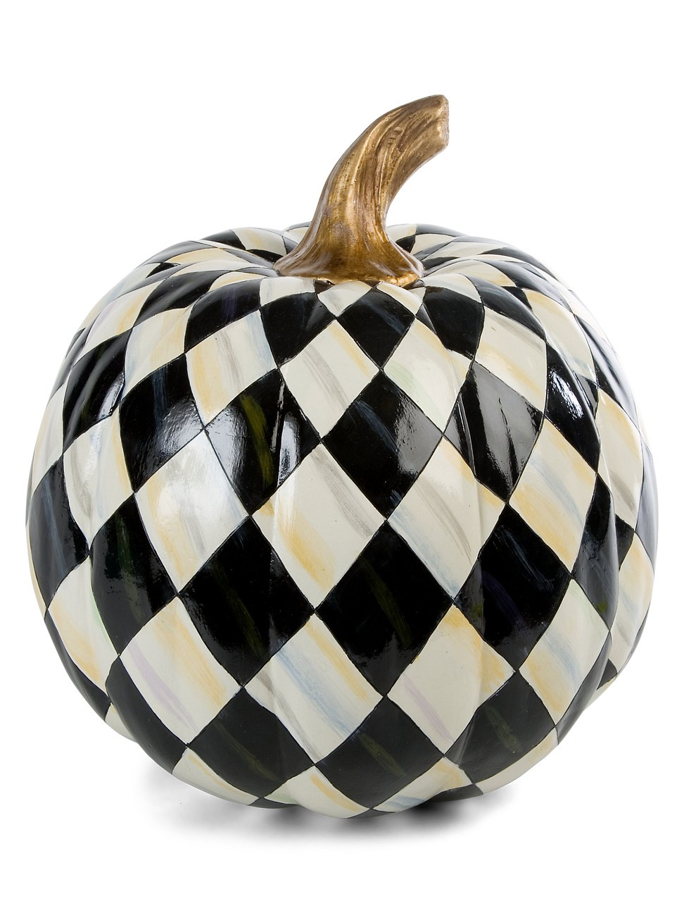 MacKenzie-Childs Courtly Harlequin Pumpkin | Saks Fifth Avenue