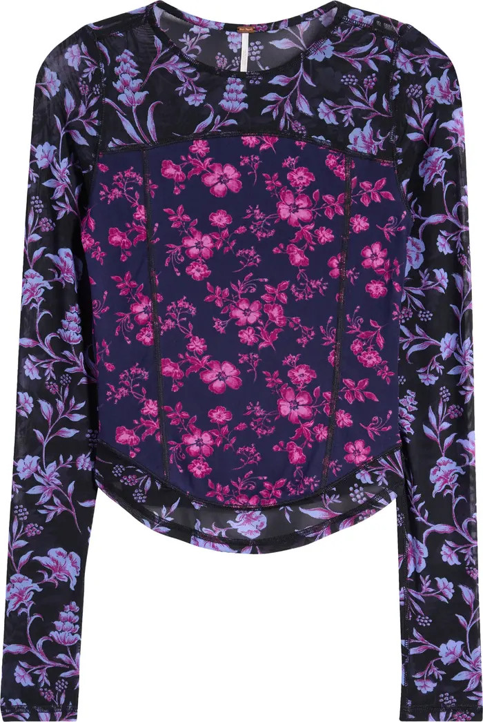 Betty's Garden Mesh Top | Nordstrom