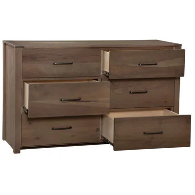 Fireside Lodge re.curated Six Drawer Dresser - 60-inch - Premium | Wayfair North America