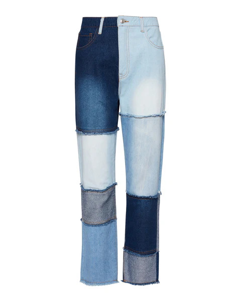 KYLIE PANT DENIM FABRIC | Steve Madden (US)
