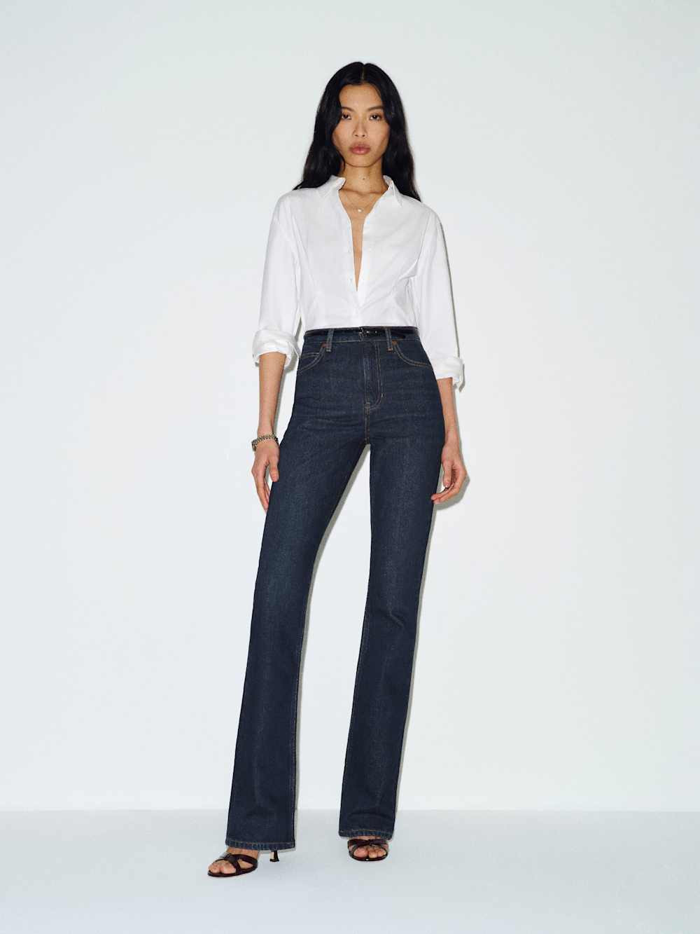 Blair High Rise Baby Bootcut Jeans | Reformation (Global)