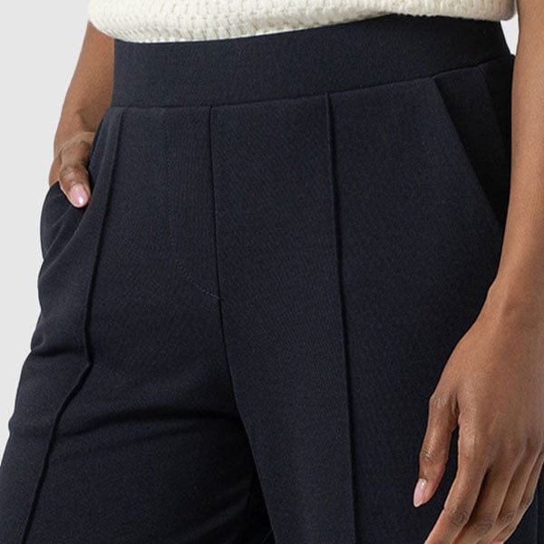 Keller Wide Leg Pant - Navy | Saint + Sofia