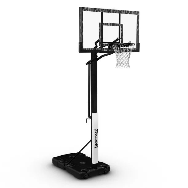 Spalding 60 In. Acrylic Screw Jack Portable Basketball Hoop System - Walmart.com | Walmart (US)