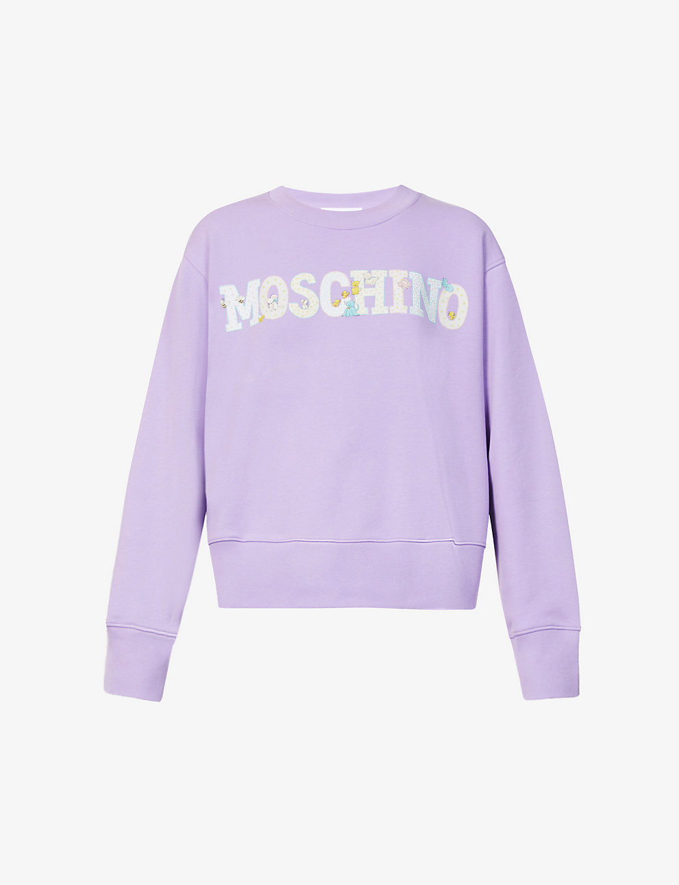 Logo-print organic-cotton sweatshirt | Selfridges