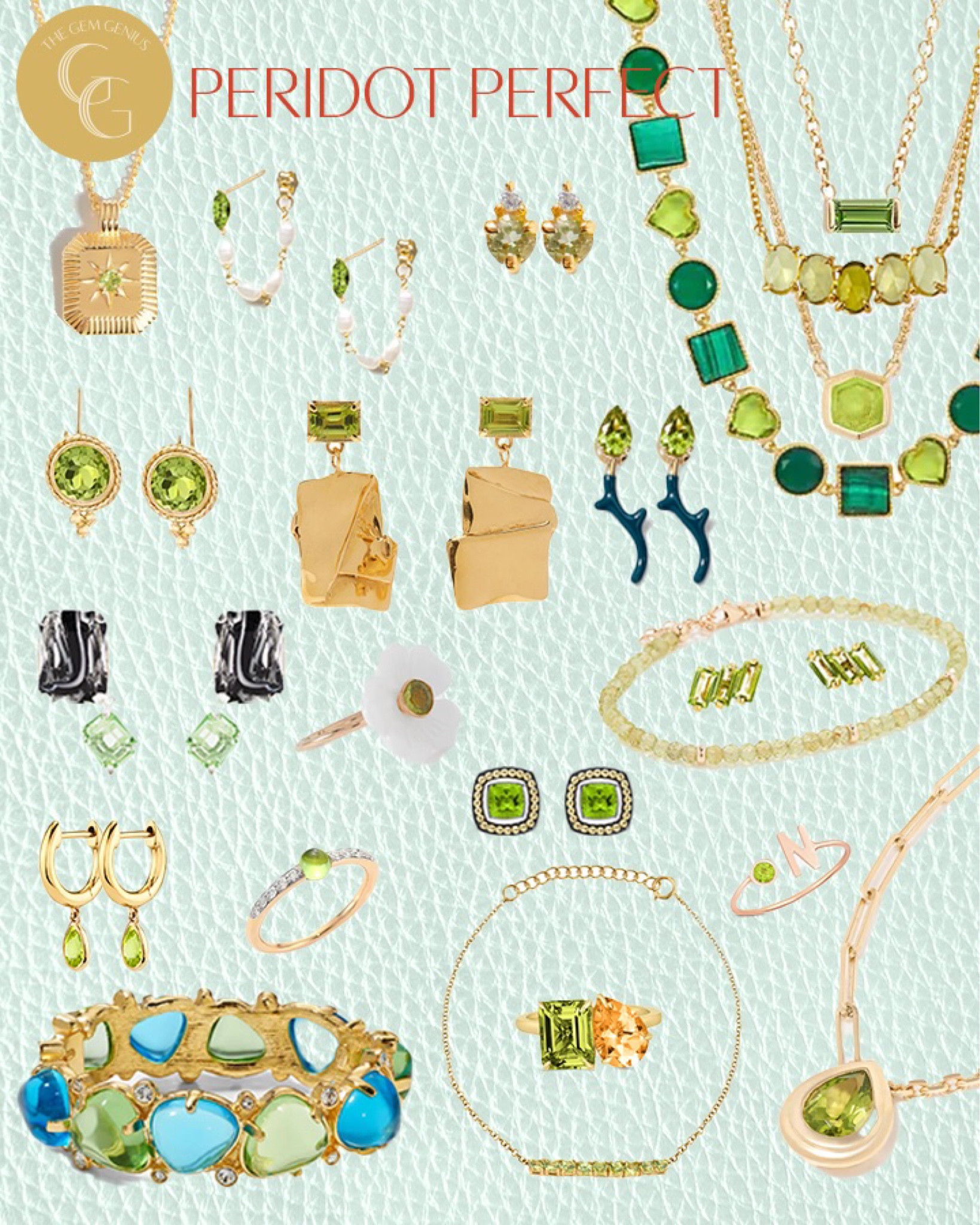 Peridot is the yellowish green gem of the mineral olivine. It’s the birthstone of August and the gem to celebrate a 16th wedding anniversary. 

#thegemgenius #gemgenius #jewelry #jewels #jewelryaddict #gemstones #birthstone #peridot #onlineshop #shopsmall #womenownedbusiness #smallbusiness #smallbusinessowner #onlinebusiness #womenowned #earrings #necklace #bracelet #braceletstacks #accessories #womensstyle #womensfashion #instajewelry #jewelrygram #designerjewelry #statementjewelry #statementearrings #fashionjewelry #moodboard

#LTKSeasonal #LTKstyletip #LTKfamily