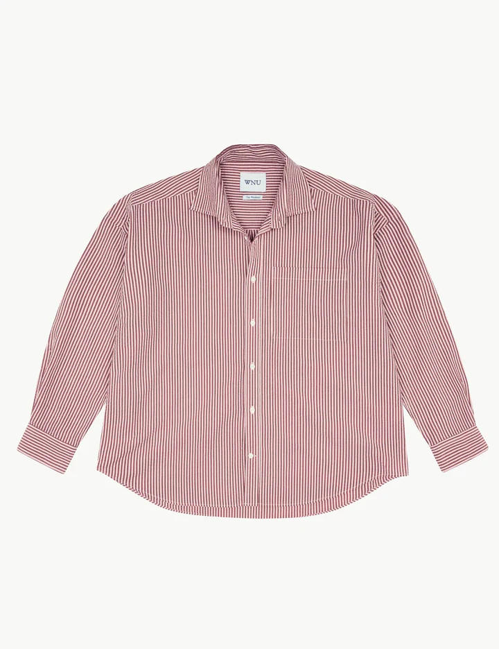 The Weekend: Seersucker, Pink and Berry Stripe | With Nothing Underneath