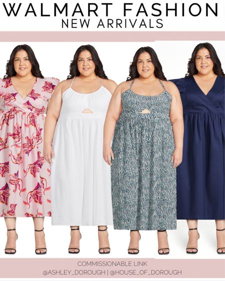 Walmart Fashion New Arrivals! These dresses would be great for any spring/summer occasion! 

#LTKSeasonal #LTKcurves #LTKstyletip