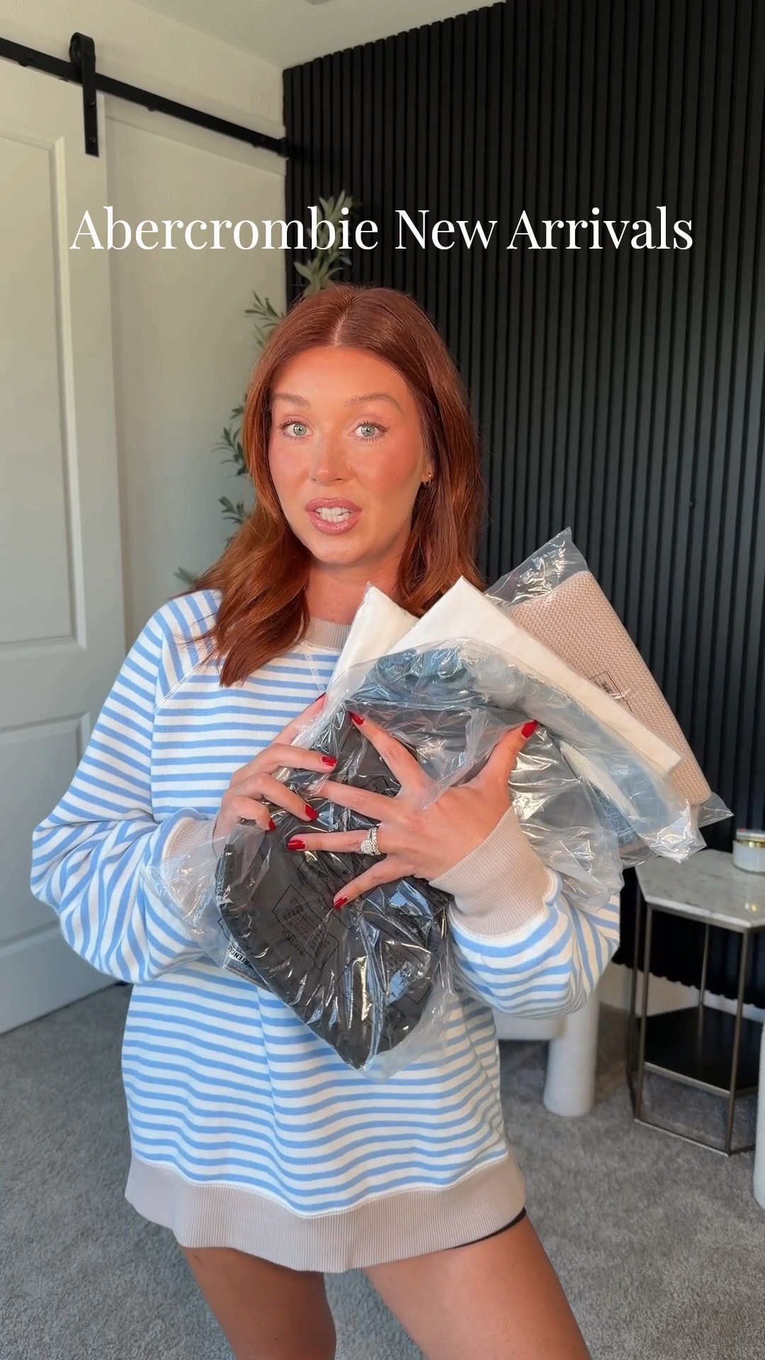 @abercrombie new arrivals 
Dress- medium fits better 
All tops- size small
Shorts - size 28 for denim & medium for satin 

@Aerie pullover when I started video - small
@Aritzia lodge pants- medium regular 

5’7 • 145lbs • 34DDD (augmented)

#LTKgrwm #LTKootd