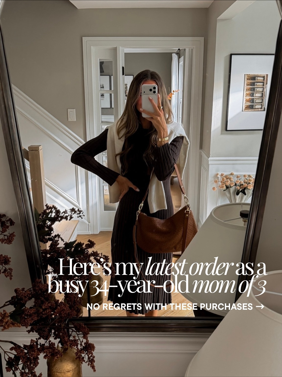 Here’s my latest no regret  order as a 34-year-old mom of 3 🤍 DROP ANYTHING BELOW FOR INFO 🔗 some newer finds and reorders of things I’ve been loving lately and know you guys will too! This includes seasonal/holiday looks and decor, holiday outfits, cozy outfits, beauty favorites, shoes & more! 
Btw — I absolutely love when y’all message me after and tell me what you think!! 🤍