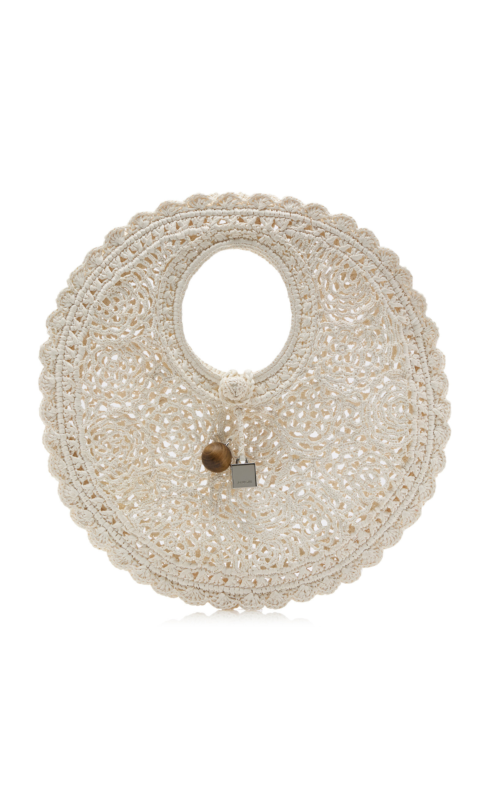 Jacquemus Petit Round Spiaggia Dente Clutch - Moda Operandi | Moda Operandi (Global)