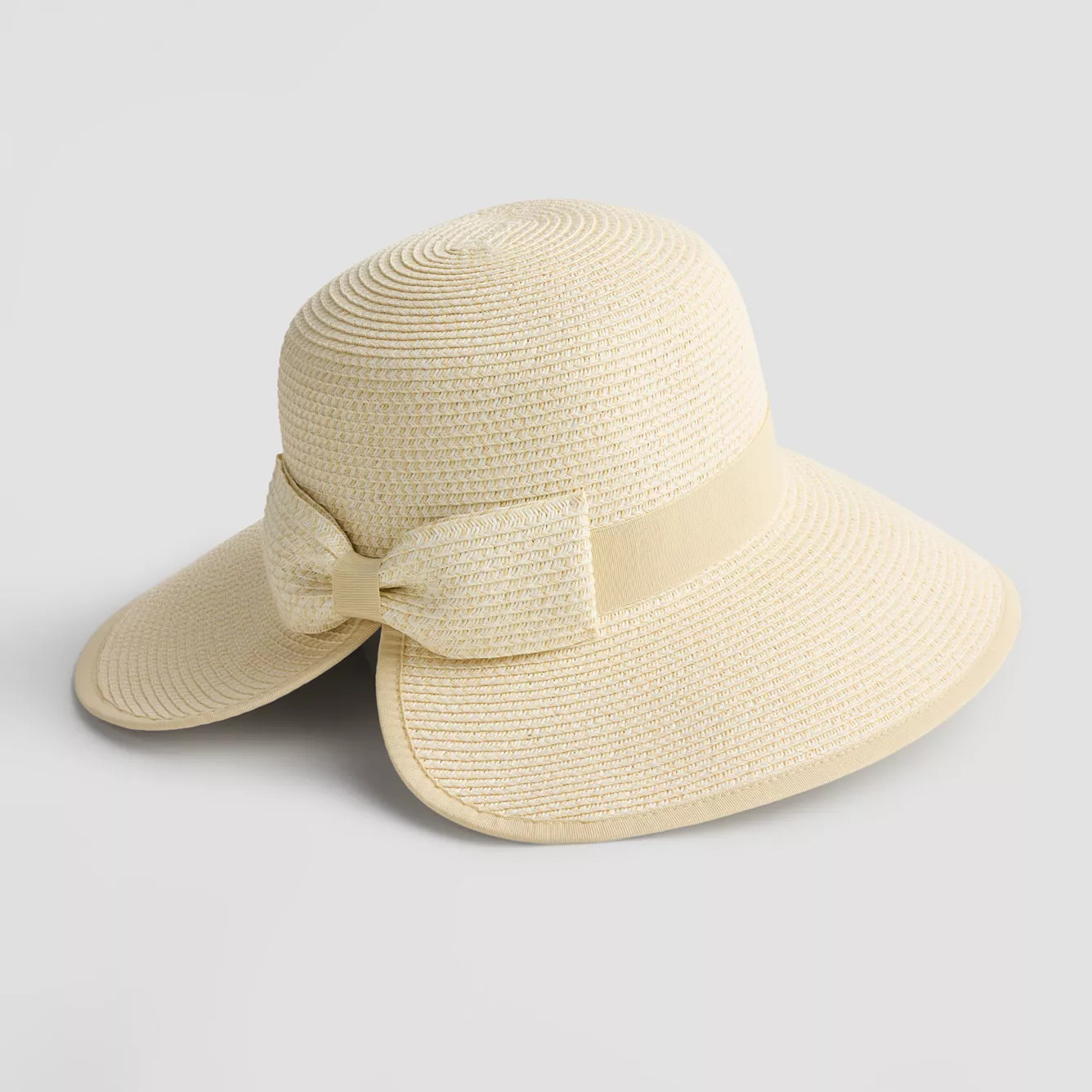 Women's Nine West Self Bow Back Split Back Framer Hat | Kohl's