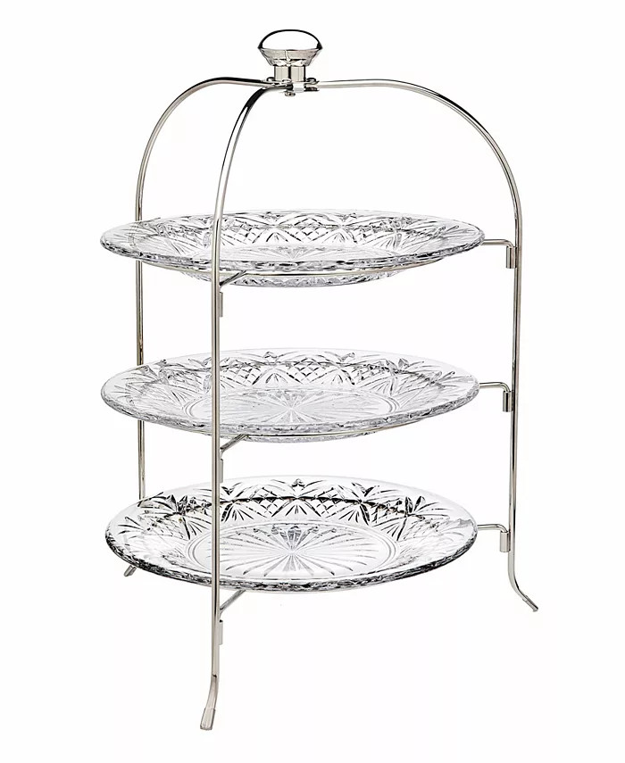 Godinger Serveware, Dublin 3-Tier Serving Rack - Macy's | Macy's