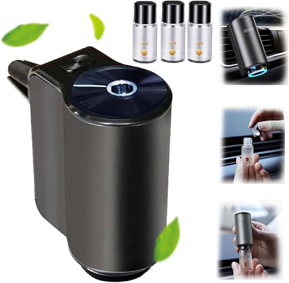 Smart Car Air Freshener with Three Adjustable, 2024 New Intelligent Car Aroma, Smart Car Aromathe... | Amazon (US)