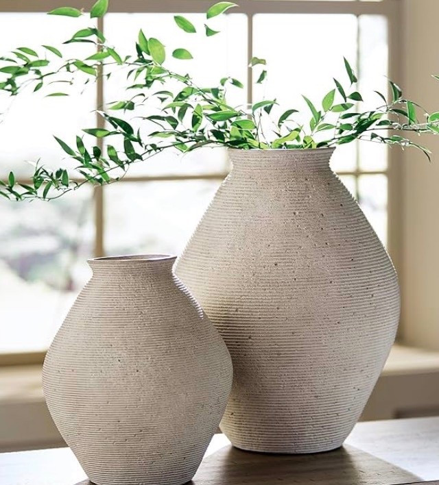 My Modern Destressed Vase in 12"