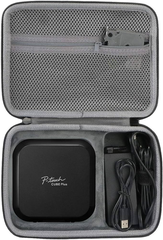 co2CREA Hard Case Replacement for Brother P-Touch Cube Plus PT-P710BT Versatile Label Maker | Amazon (US)