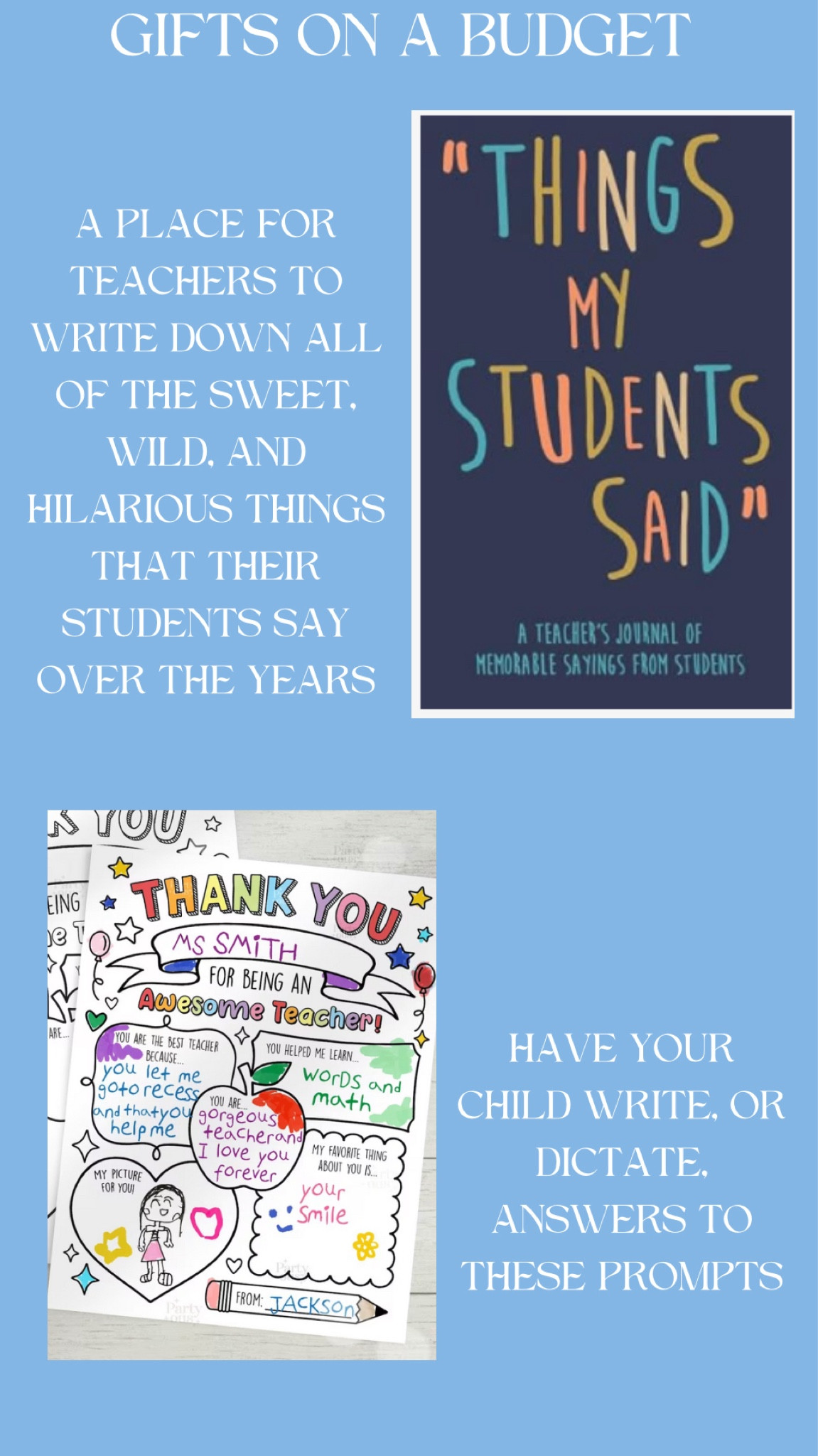 End of year teacher gifts #teachergifts #schoolsout #giftguide

#LTKGiftGuide #LTKkids #LTKfamily