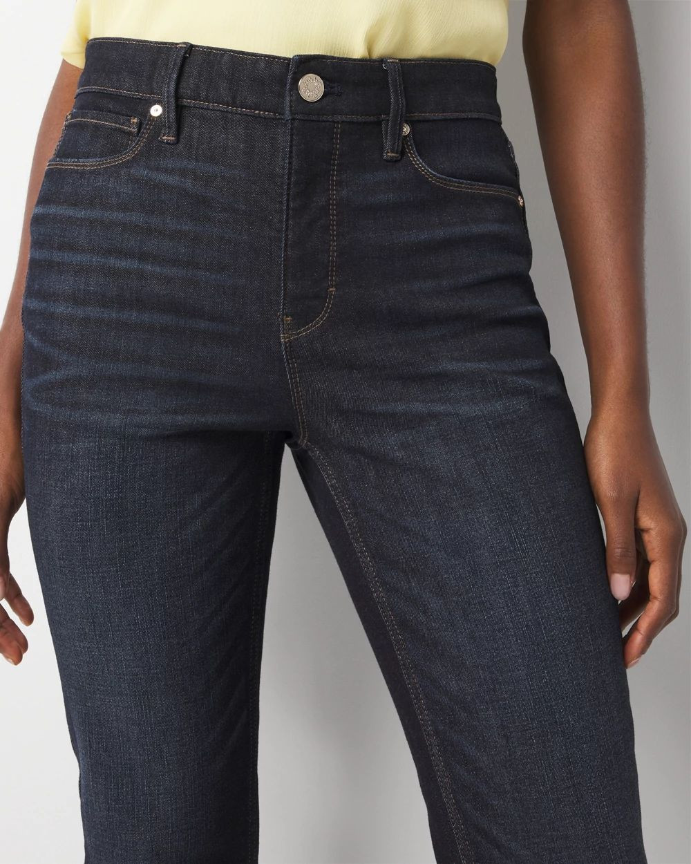 Petite High-Rise Sculpt Slim Jeans | White House Black Market