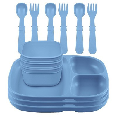 Re-Play Lunch Set - Denim - 3ct | Target