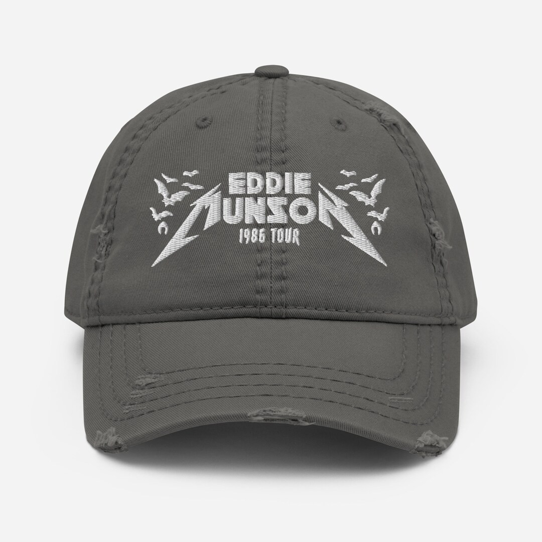 Eddie Rock Tour 1986 Embroidered Hat - Etsy | Etsy (US)
