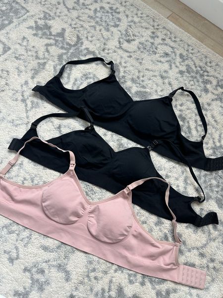 These maternity nursing bra’s were a bestseller when tiegan was born and I can’t wait to wear them again!!! 🤍🤍 I got mediums and those fit best I also got a large for when I was really sore and sensitive I just wanted LOOSE! Mediums were my most used though! Only $16 each! Looks like they have some other options too! 

#LTKbaby #LTKfindsunder50 #LTKbump