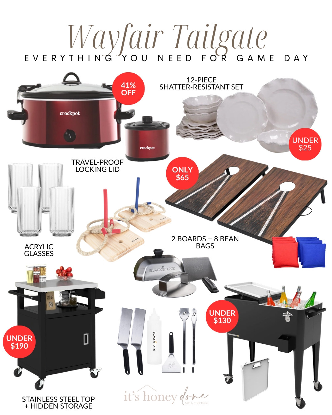 Wayfair fall finds are GOOD this year 👏🏼🍂

From cozy fall home decor and outdoor entertaining finds to game day hosting, tailgating essentials and backyard upgrades, I found so many good Wayfair pieces to transition your home into fall.

Think cozy Wayfair rugs, outdoor furniture, fire pits, fall porch decor, kitchen finds, bar stools, entertaining essentials and everything you need for football season and fall weekends at home.

So many of these Wayfair finds are on major sale right now too! 👀