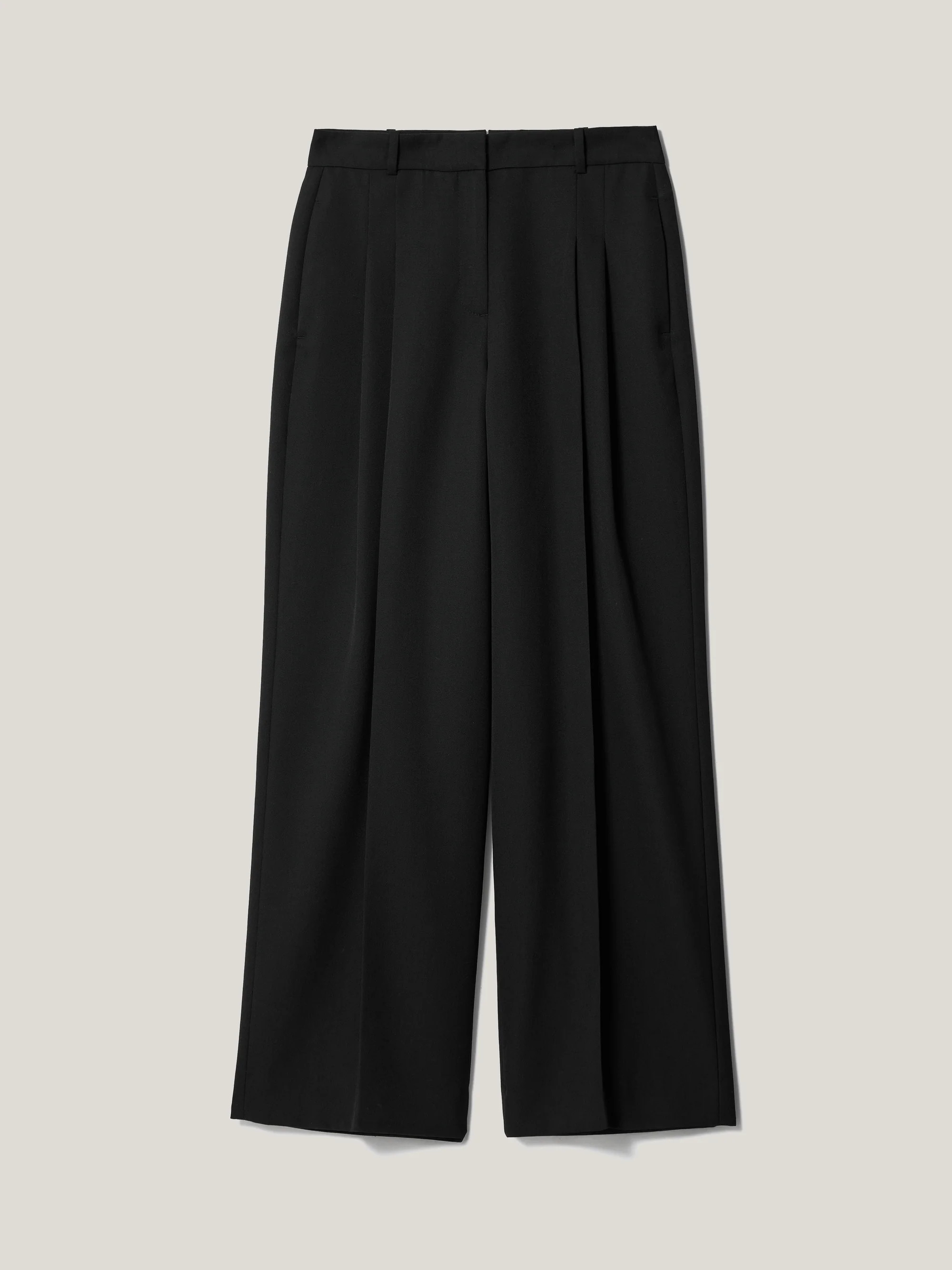 Nevis Heavy Twill Trouser | Black | Jigsaw (UK)