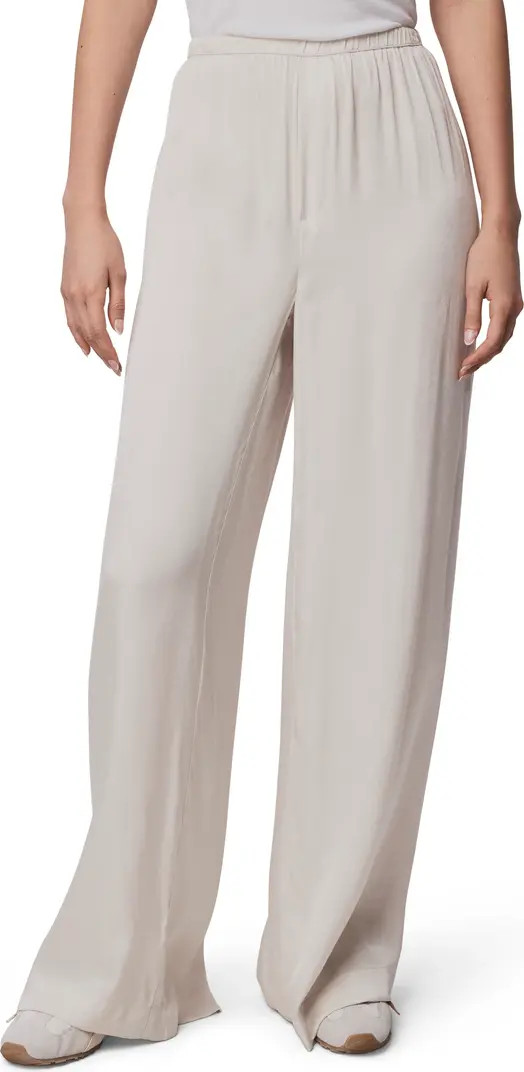 Serena Satin Pull-On Pants | Nordstrom