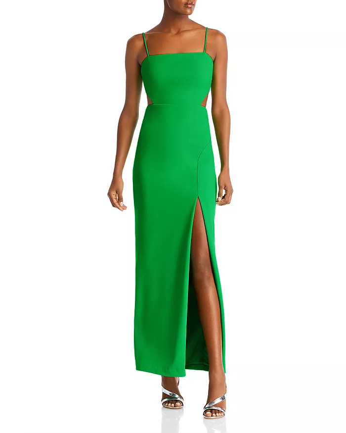 Cutout Crepe Gown - 100% Exclusive | Bloomingdale's (US)