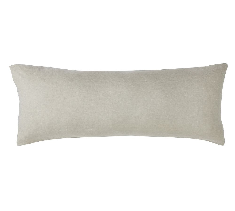 Belgian Flax Linen Oversized Lumbar Sham | Pottery Barn (US)