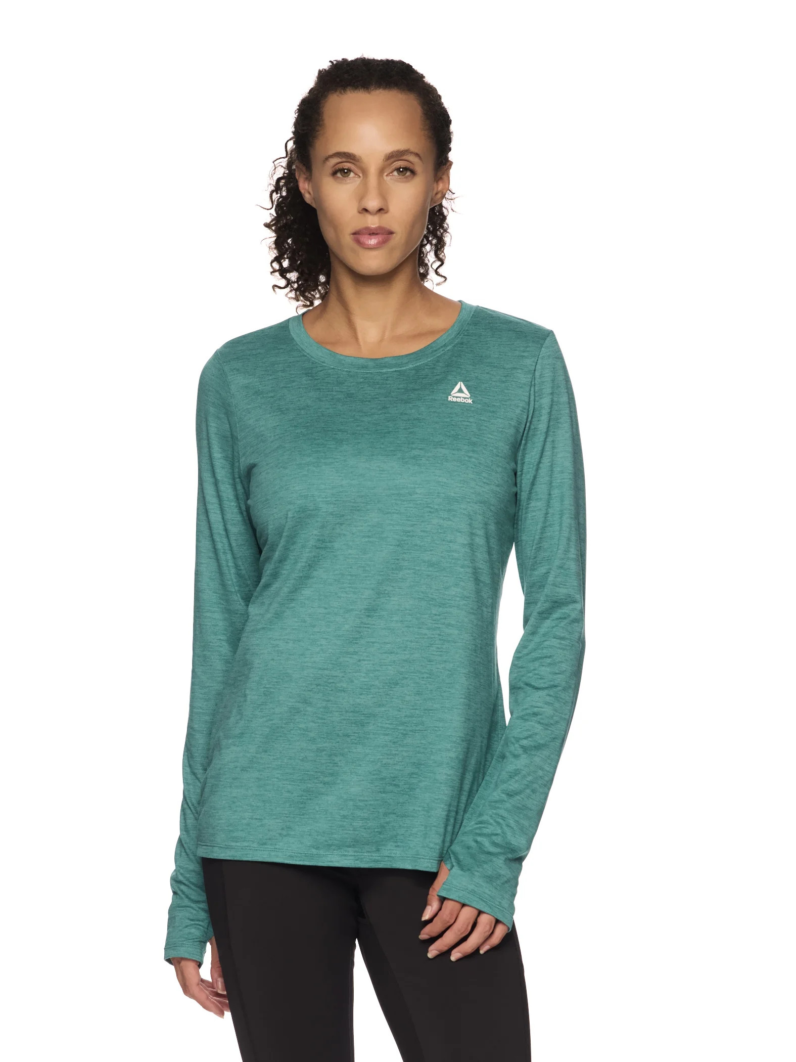 Reebok Women's Performance Long Sleeve Top, Sizes XS-XXXL | Walmart (US)