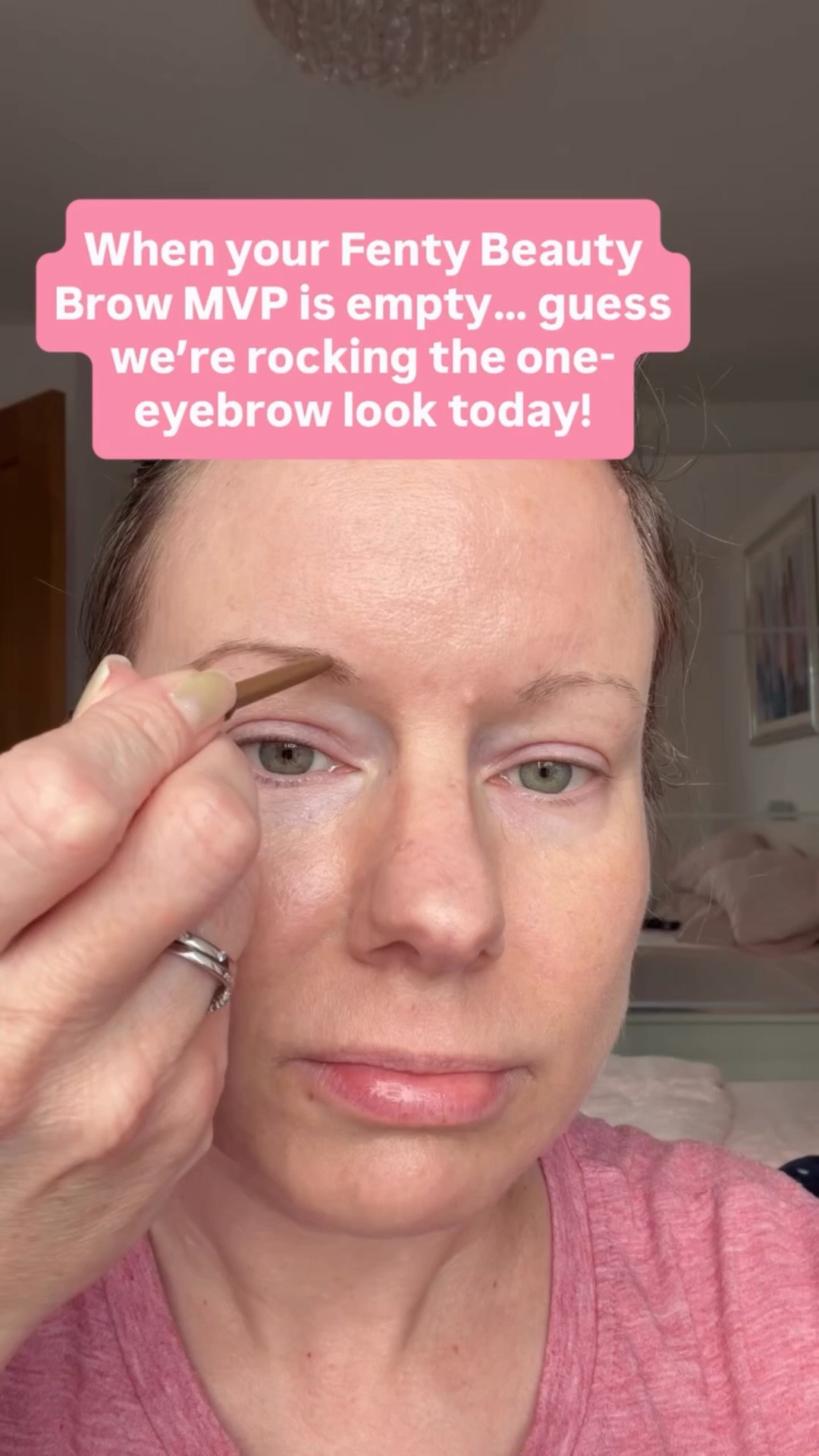 When your Brow MVP is empty… guess we’re rocking the one-eyebrow look today 🤣

@fentybeauty  Brow MVP is my go-to for creating easy, natural-looking brows that actually stay put — so seeing it hit empty was a little dramatic 😂

★ all makeup @fentybeauty 
★ all skincare @fentyskin 
@Sephora @Sephora UK 
Brow MVP - Light Brown

#LTKuk #LTKbeauty #LTKstyletip