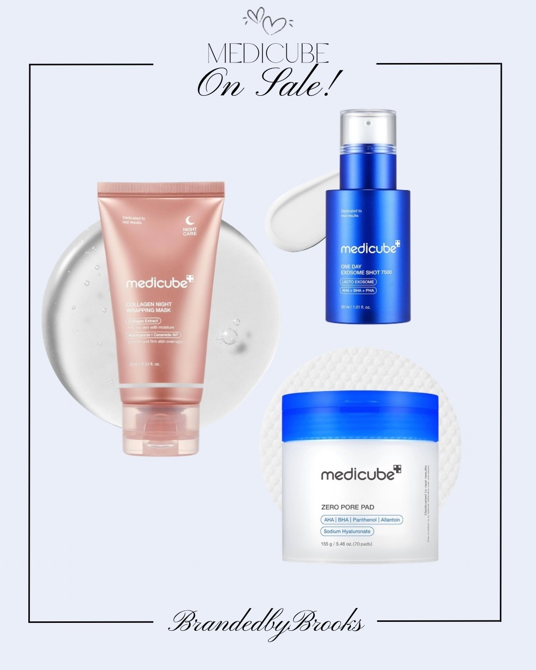 Medicube favorites on SALE and my skin is soooo happy 👏✨ From the viral Zero Pore Pads to the Collagen Night Wrapping Mask, these are the K-beauty staples worth adding to cart while the deals are good! 💙🩷

#LTKmorningroutine #LTKselfcare #LTKSaleAlert