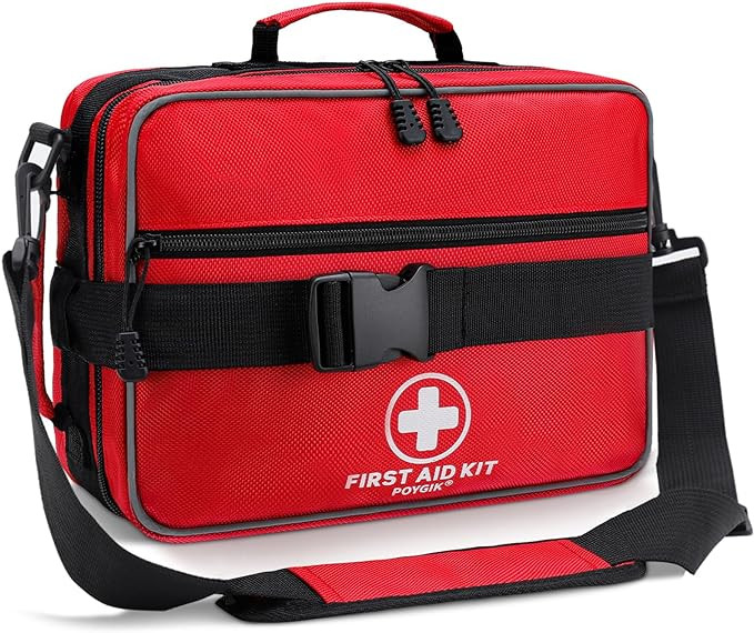Poygik Premium 420 Piece Large First Aid Kit for Home, Car, Travel, Camping, Truck, Hiking, Sport... | Amazon (US)