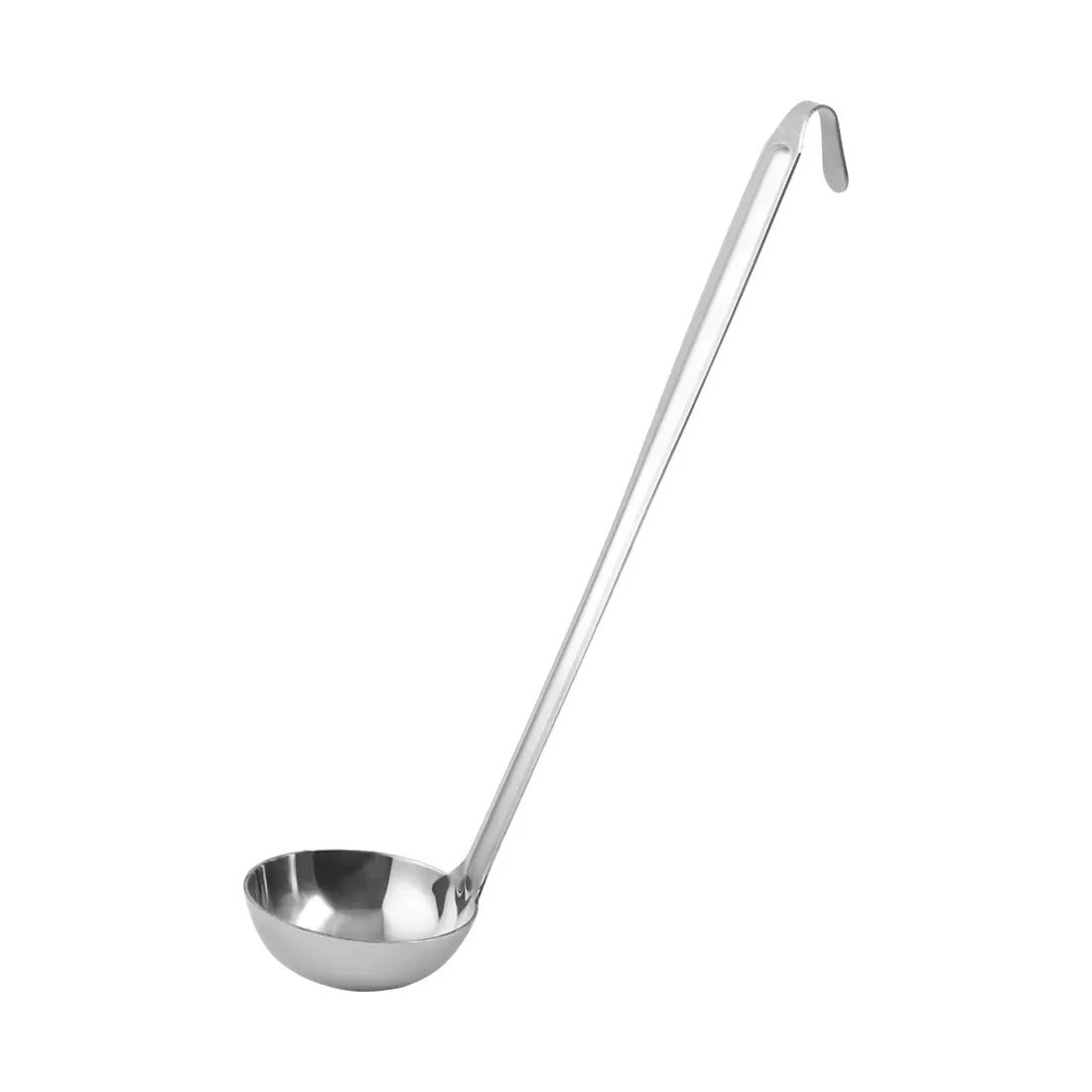 Unique Bargains Stainless Steel Soup Ladle Spoon One Piece Restaurant Kitchen Cookware Utensil for Serving Soup Gruel Silver Tone one_size | Lowe's