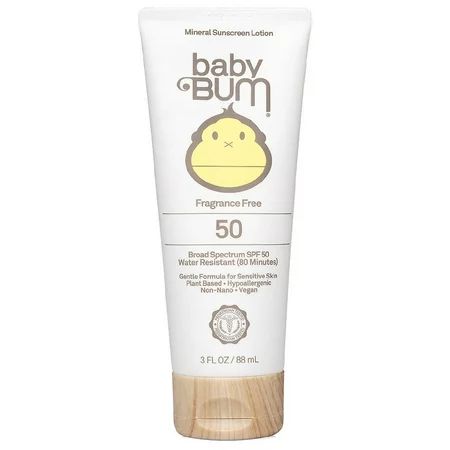 Baby Bum Mineral Sunscreen Lotion SPF 50 | Walmart (US)