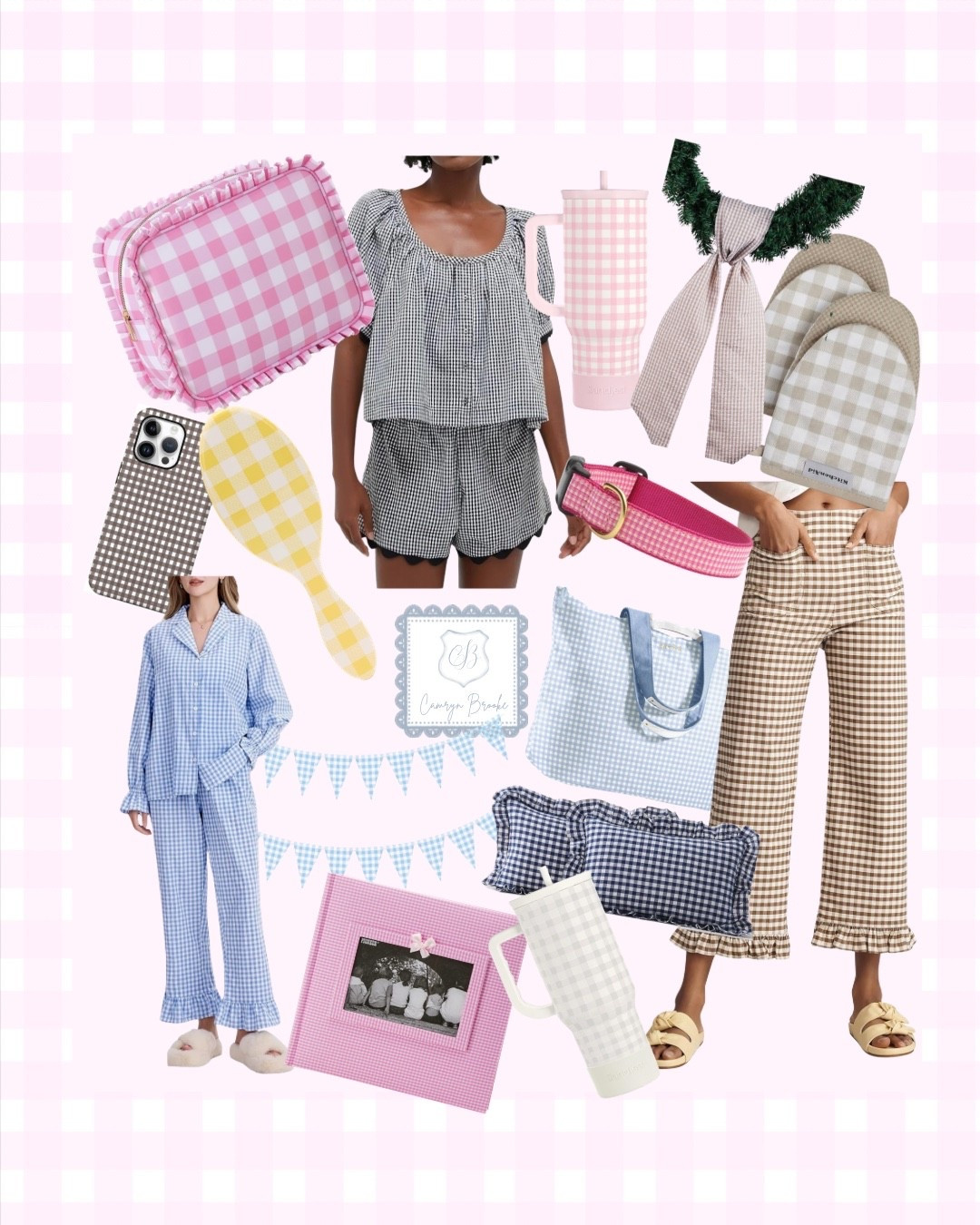 ALL THE GINGHAM!!! (May be my favorite yet) 👒💛