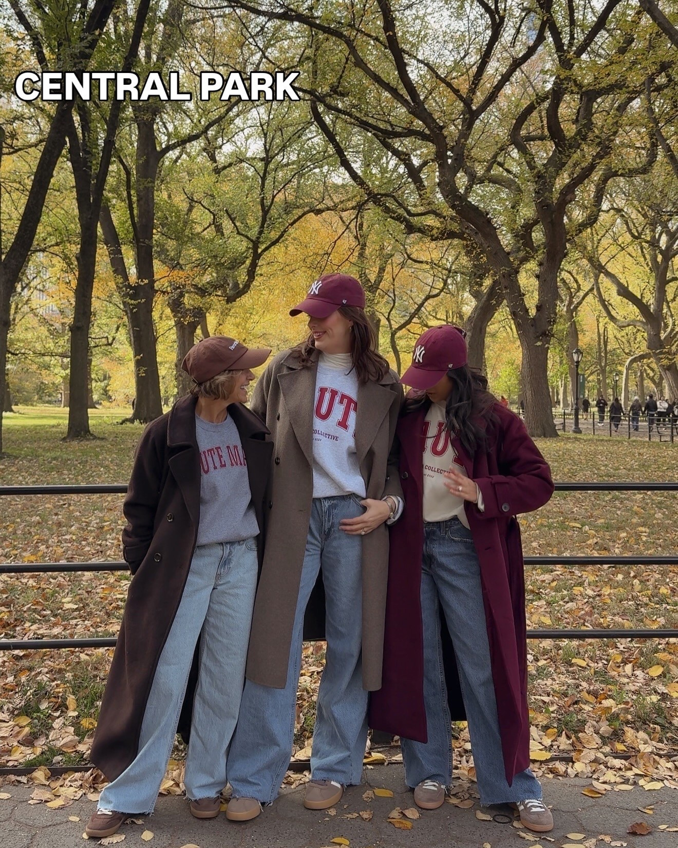 Linking our looks here! We’re all wearing the same low rise jeans from Abercrombie, but in different lengths and washes. Kirsten is wearing the tall length and my mom and I are wearing the short to be able to wear with sneakers. 
Also, DM me if you want a haute mama sweatshirt! 
#lowrisejeans #LTKStyleTip



#LTKPetite
