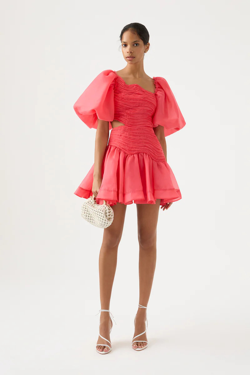 Joan Puff Sleeve Mini Dress | aje. (US, UK, Europe, ROW)